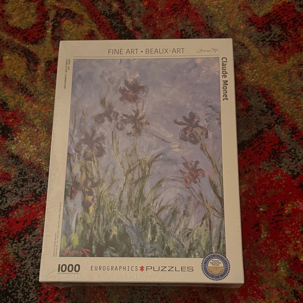 Claude Monet Fine Art Puzzle - 1000 Pieces